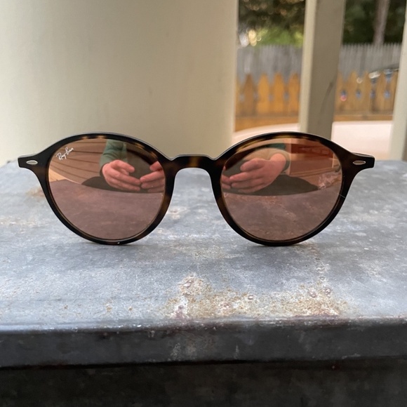 Ray Ban Sunglasses 4237 Black Matte Liteforce w/ matte Havana frame & copper - Picture 1 of 5